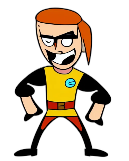 staff, jacket, cartoon, comic book art transparent PNG cut-out