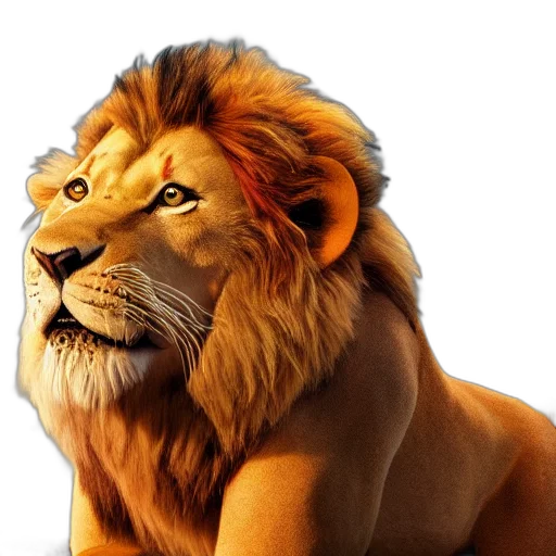 animal, crown, photorealistic, 3d render, concept art, oil painting, johnny, depp transparent PNG cut-out