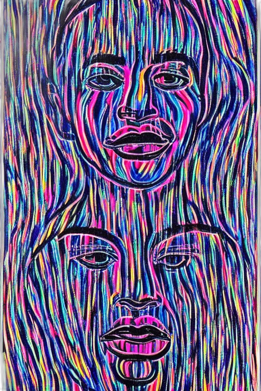 face, mask, crown, hair, comic book art, cartoon, vaporwave, watercolor transparent PNG cut-out