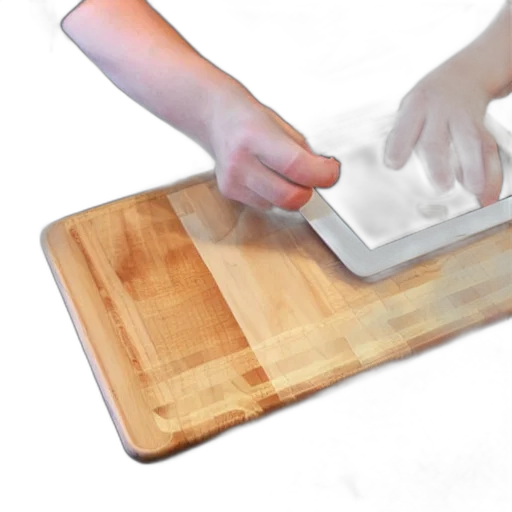 food, ipad, cutting, board transparent PNG cut-out