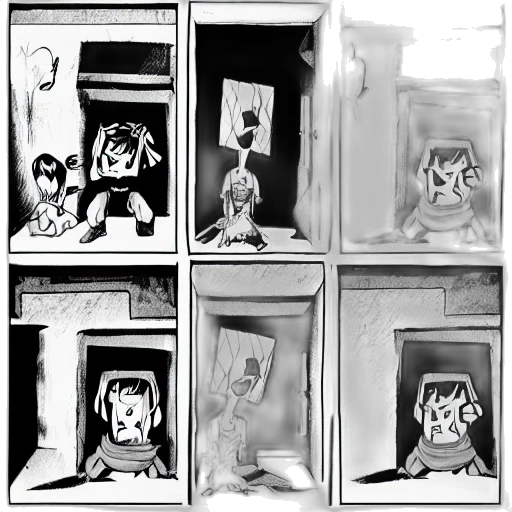 comic book art, concept art, pencil sketch, cartoon, snow, underwater, fire, rain transparent PNG cut-out