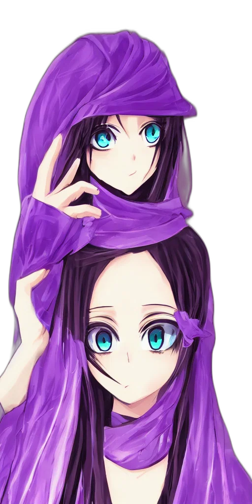 mask, umbrella, dress, anime transparent PNG cut-out