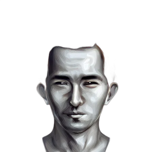 face, mask, staff, robot transparent PNG cut-out