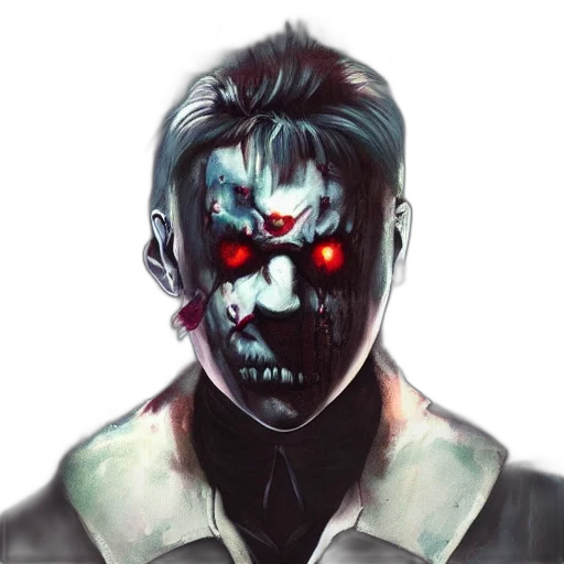 mask, face, robot, concept art transparent PNG cut-out