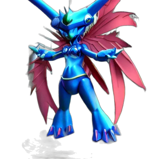 dragon, staff, creature, concept art transparent PNG cut-out