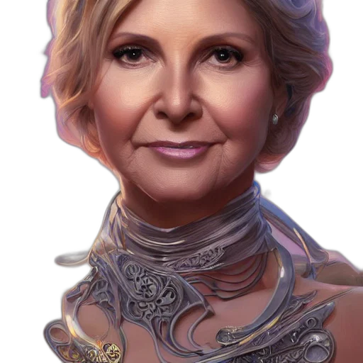 face, crown, jewelry, staff, photorealistic, fantasy art, concept art, comic book art transparent PNG cut-out