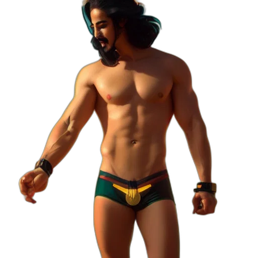 3d render, concept art, photorealistic, comic book art transparent PNG cut-out