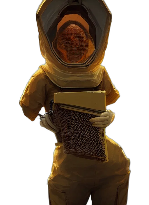 mask, robot, staff, jacket transparent PNG cut-out