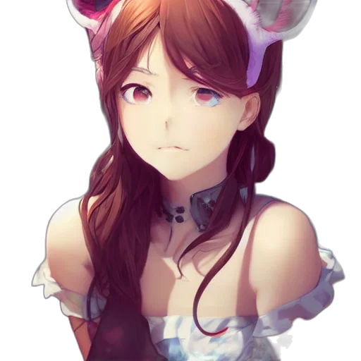 hat, dress, face, mask transparent PNG cut-out