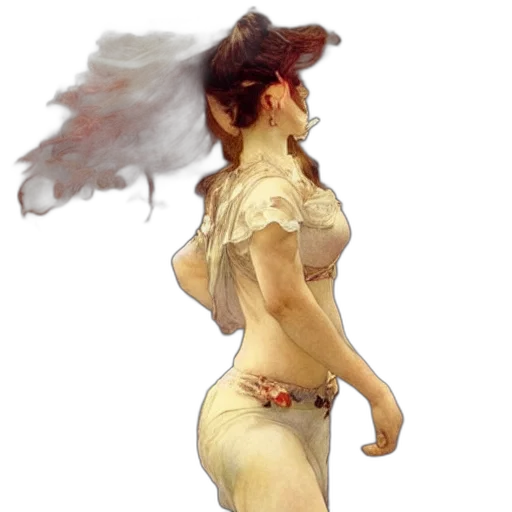 dress, staff, crown, hat transparent PNG cut-out