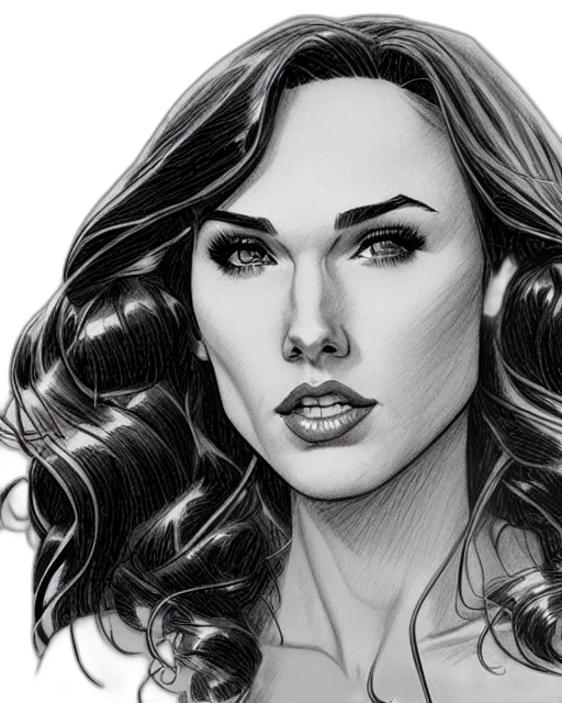 comic book art, photorealistic, pencil sketch, cartoon transparent PNG cut-out