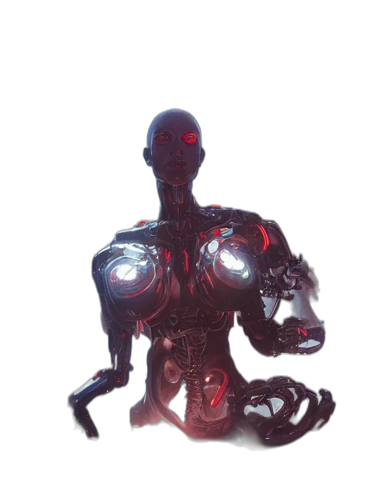 robot, creature, animal, weapon transparent PNG cut-out