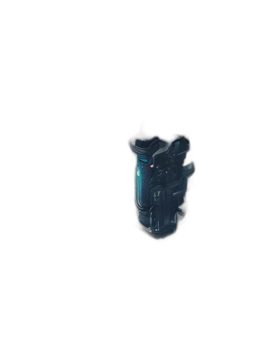 robot, mask, weapon, creature transparent PNG cut-out