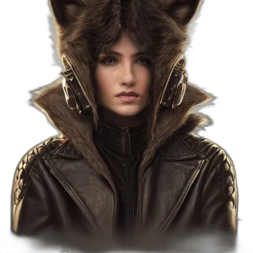 jacket, hat, mask, face transparent PNG cut-out