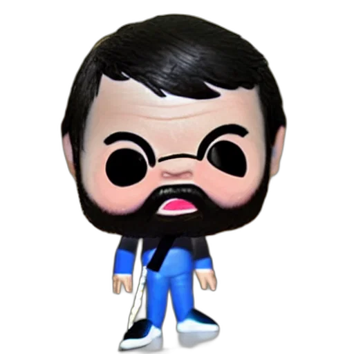 cartoon, 3d render, concept art, pixel art, mariano, rajoy, funko, pop transparent PNG cut-out