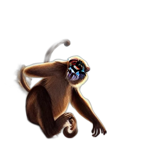 creature, animal, staff, mask transparent PNG cut-out