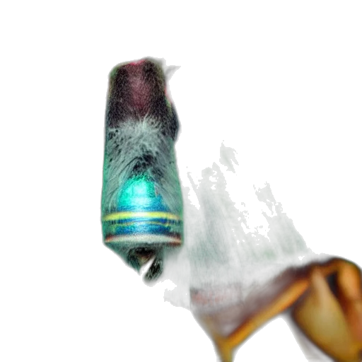 bottle, weapon, sword, staff, concept art, photorealistic, 3d render, watercolor transparent PNG cut-out