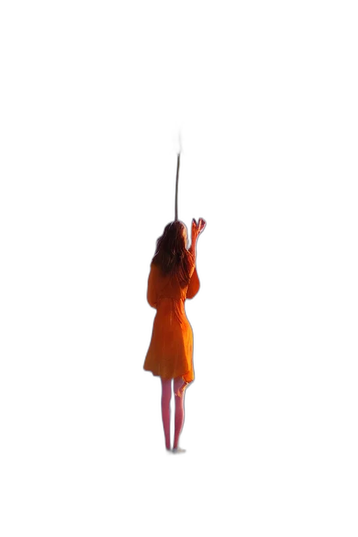 staff, umbrella, sword, dress, 3d render, concept art, photorealistic, pixel art transparent PNG cut-out