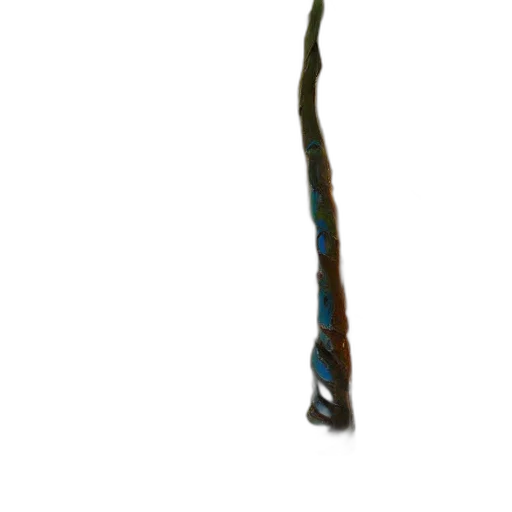 staff, sword, hair, weapon, 3d render, concept art, photorealistic, oil painting transparent PNG cut-out
