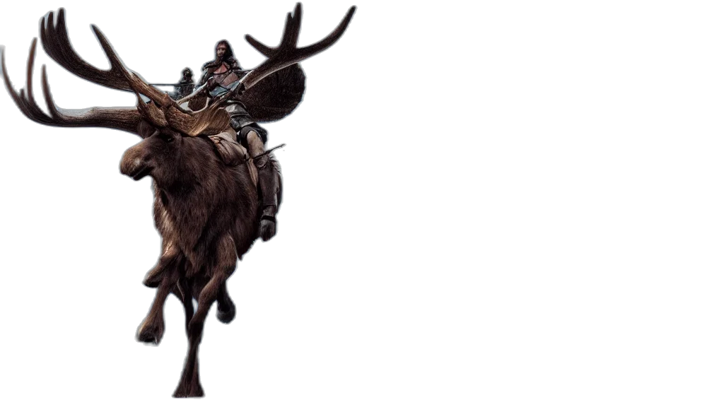 animal, crown, staff, mask transparent PNG cut-out