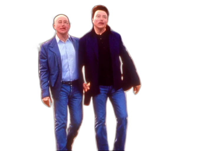 jacket, robot, mask, staff transparent PNG cut-out