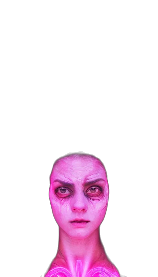 mask, face, creature, robot transparent PNG cut-out