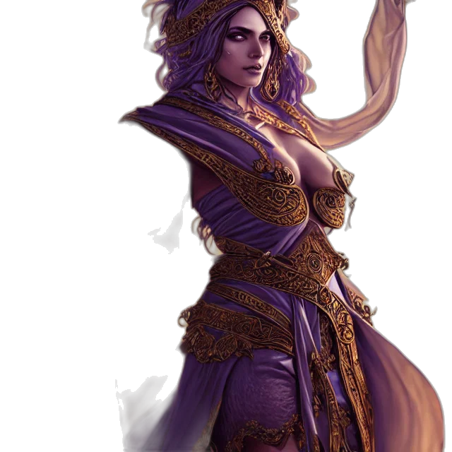 staff, dress, fantasy art, concept art transparent PNG cut-out