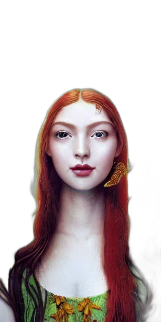 face, crown, jewelry, mask, fantasy art, photorealistic, concept art, oil painting transparent PNG cut-out