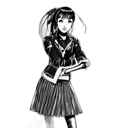 jacket, staff, dress, robot transparent PNG cut-out