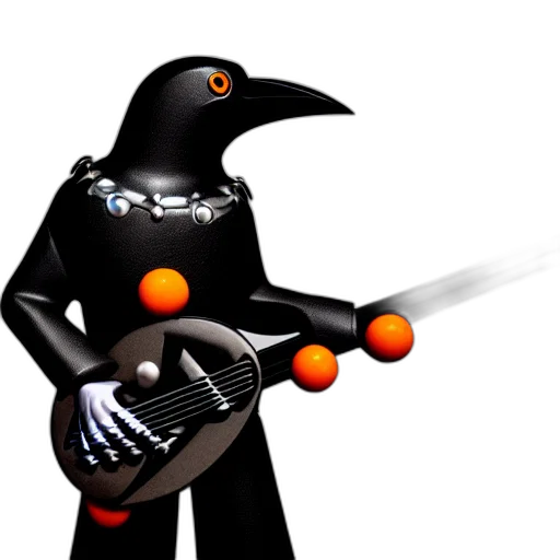 staff, weapon, robot, 3d render transparent PNG cut-out