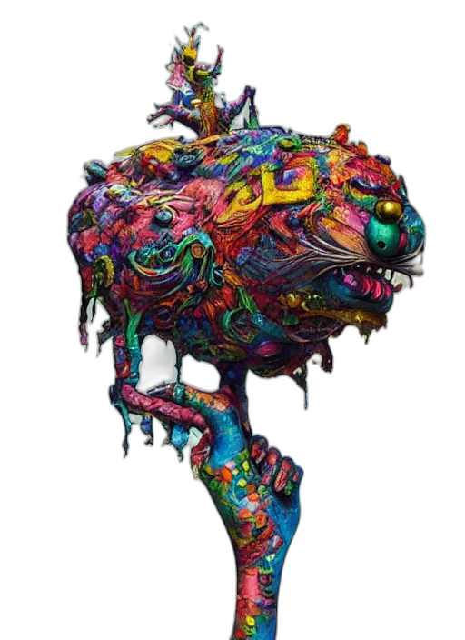 mask, animal, creature, dragon transparent PNG cut-out