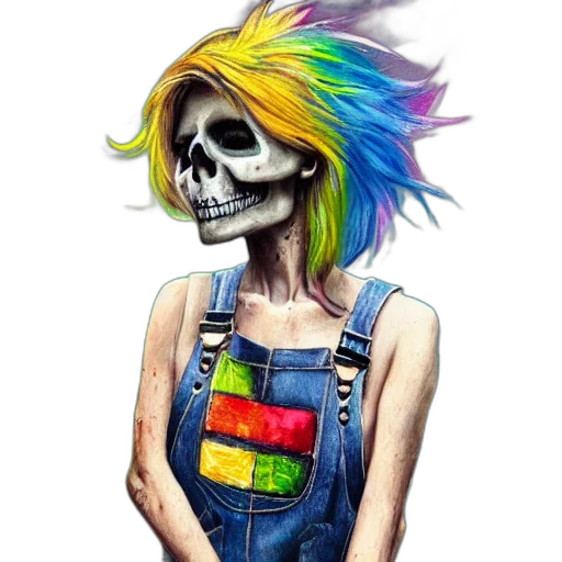 jacket, dress, face, mask, pixel art, cyberpunk, concept art, watercolor transparent PNG cut-out