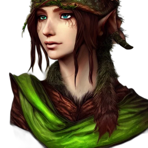 face, hat, dragon, staff transparent PNG cut-out