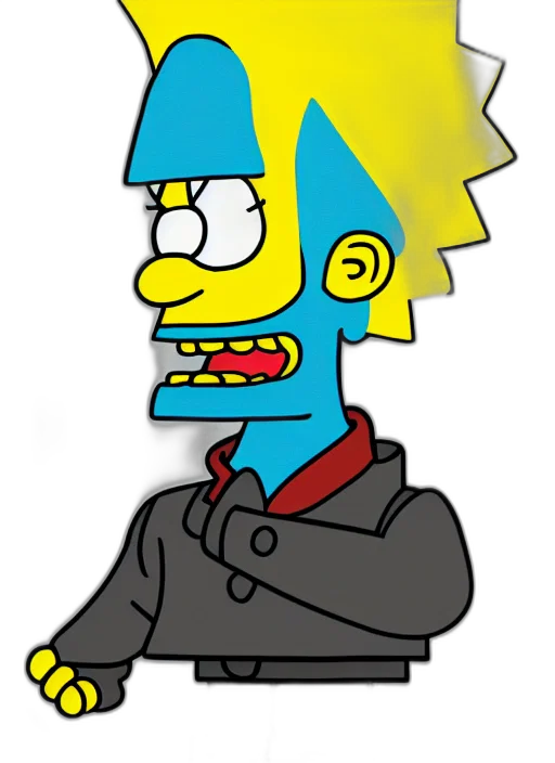 hat, jacket, staff, mask transparent PNG cut-out