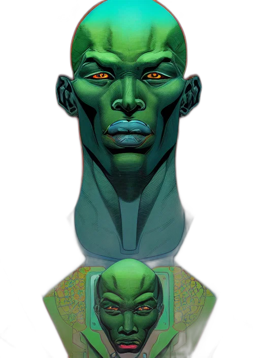 mask, face, creature, staff transparent PNG cut-out