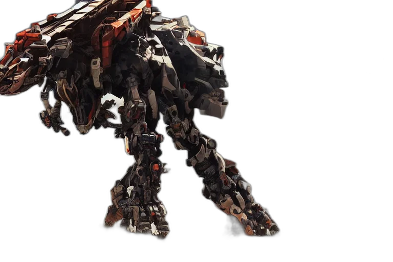 robot, weapon, creature, dragon transparent PNG cut-out