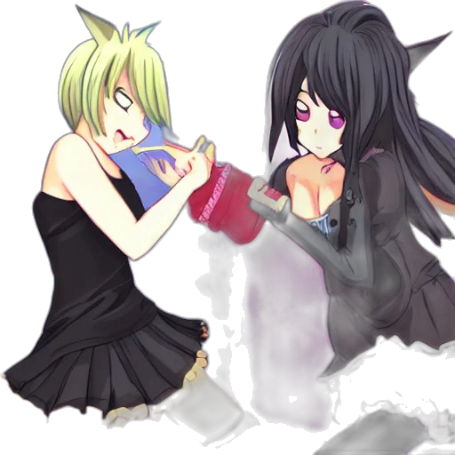 anime, concept art, watercolor, fantasy art transparent PNG cut-out
