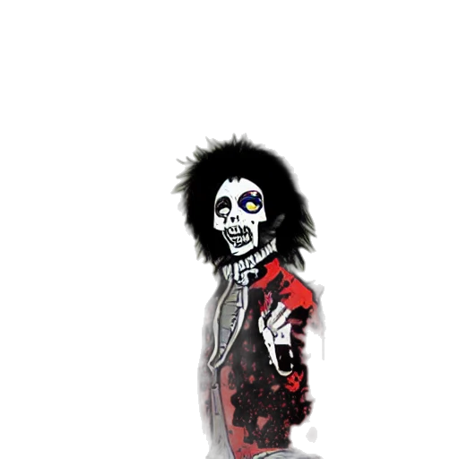 jacket, face, staff, creature, cartoon, pixel art, comic book art, concept art transparent PNG cut-out