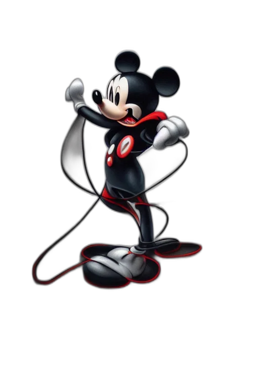 staff, animal, 3d render, cartoon transparent PNG cut-out