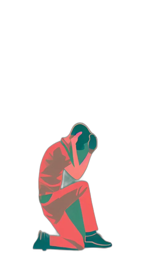 jacket, mask, face, creature, pixel art, concept art, vaporwave, watercolor transparent PNG cut-out
