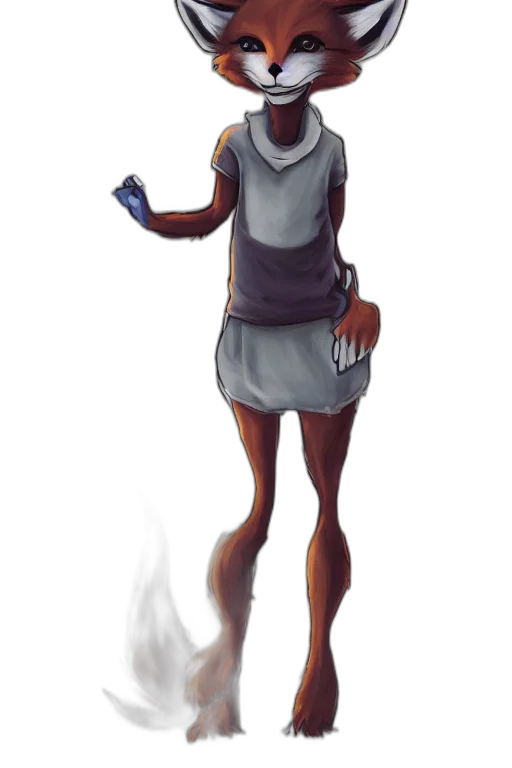 dress, staff, mask, creature transparent PNG cut-out