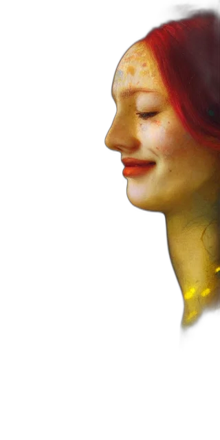face, mask, crown, jewelry, photorealistic, oil painting, concept art, watercolor transparent PNG cut-out