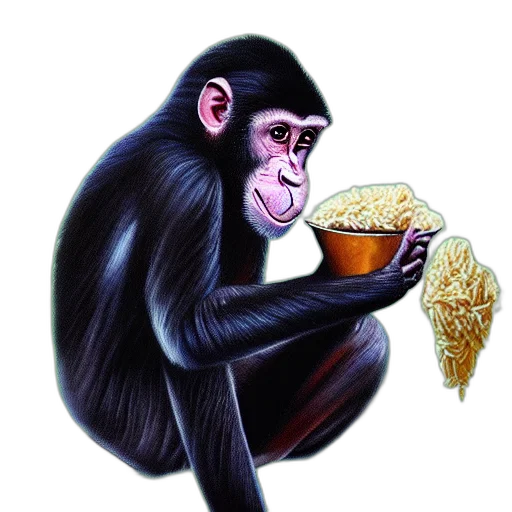 food, animal, concept art, photorealistic transparent PNG cut-out