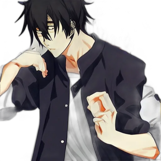 anime, cartoon, photorealistic, pixel art transparent PNG cut-out