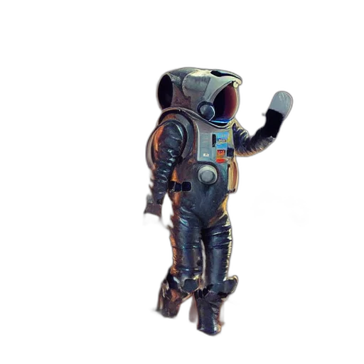 robot, staff, jacket, creature transparent PNG cut-out