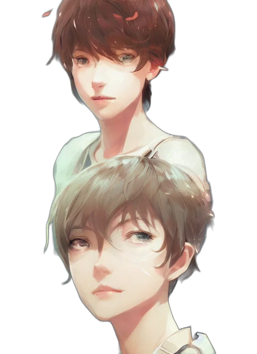face, mask, robot, crown, watercolor, anime, photorealistic, concept art transparent PNG cut-out