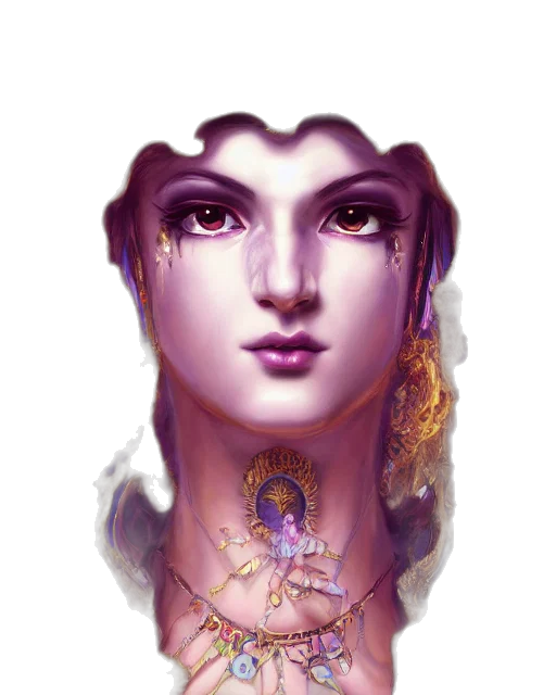 face, jewelry, crown, mask transparent PNG cut-out