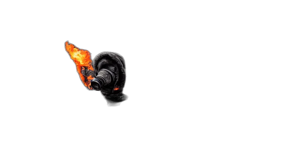 hair, weapon, shoes, dragon, 3d render, concept art, photorealistic, fire transparent PNG cut-out