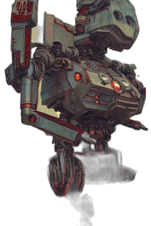 robot, weapon, car, creature transparent PNG cut-out