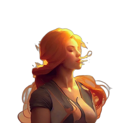staff, face, dress, crown, concept art, fantasy art, comic book art, pixel art transparent PNG cut-out